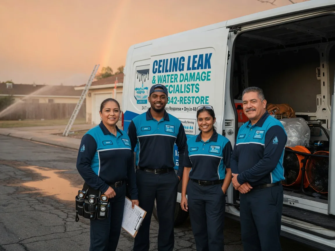 Ceiling Leak Cleanup company in Culloden, WV